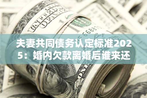 济南夫妻共同债务认定标准2025:婚内欠款离婚后谁来还? 济南夫妻共同债务认定标准2025:婚内欠款离婚后谁来还?